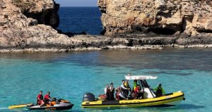 Comino'nun Mavi Lagün'ünde Boğulmaktan Son Anda Kurtarıldı
