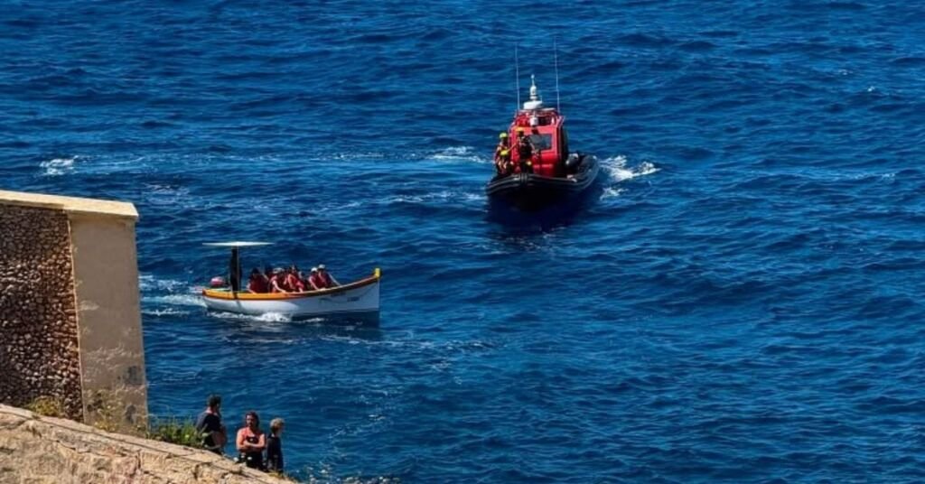 Wied Iż-Żurrieq'te Altı Kişi Acil Kurtarma Operasyonuyla Kurtarıldı