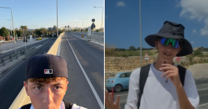Genç, 16 Saatte 45 km Yürüyerek Richmond Foundation İçin 2.000 Euro Topladı