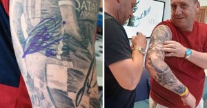 ‘Tottoo’: Maltalı Taraftar, Malta Ziyareti Sırasında Francesco Totti’nin İmzasını Dövme Yaptırdı