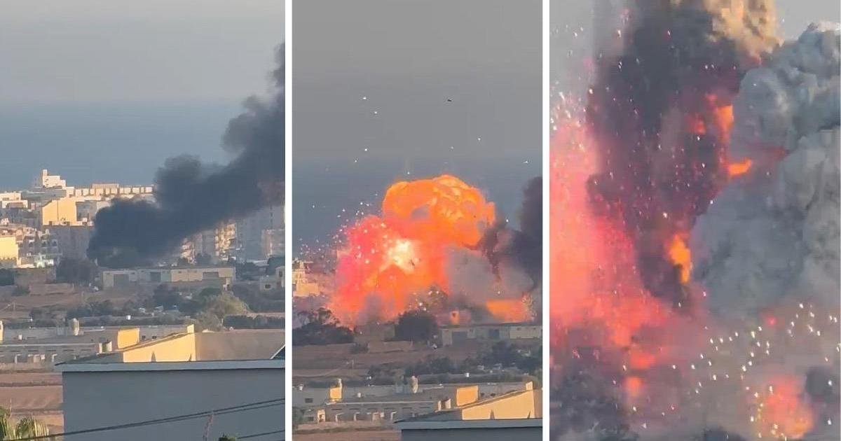 Yeni video, Salina'daki havai fişek fabrikası patlamasından önce yangın çıktığını gösterdi