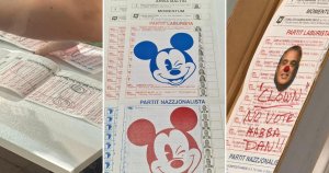 Penis çizimleri, palyaçolar ve Mickey Mouse: Maltalı seçmenler oylarını böyle geçersiz kıldı