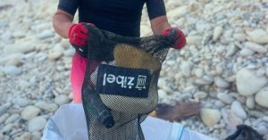 Żibel Ekibi, 200 Kg'den Fazla Deniz Atığını Topladığı Temizlik Çalışmasına Liderlik Etti