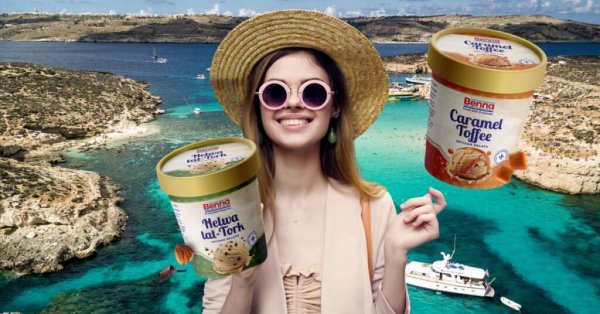 Benna'dan İki Yeni Dondurma: Ħelwa tat-Tork ve Karamelli Toffee