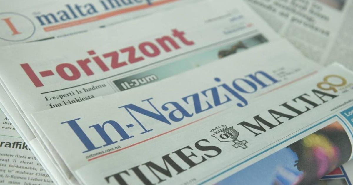 Malta Gazetelerinin Manşetleri: 25 Haziran 2026