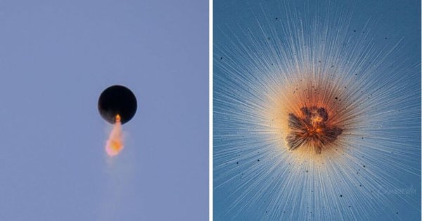 Mükemmel Zamanlama: Maltalı Fotoğrafçı Havai Fişeğin Patladığı Anı Yakaladı