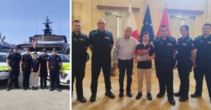 De La Salle Koleji Öğrencisi, Cottonera'da Malta Polisiyle Sabah Devriyesine Katıldı