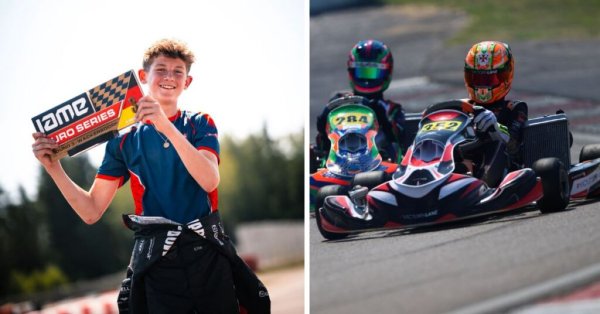 14 Yaşındaki Malta'lı Karting Sürücüsü, Senior Kategorisindeki İlk Yarışında Podyumla Avrupa'yı Şaşırttı