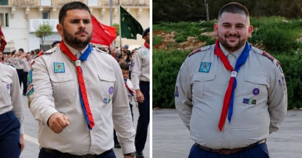 İzcilik Camiası Polis Memuru Rico Aquilina'yı Saygıyla Uğurladı