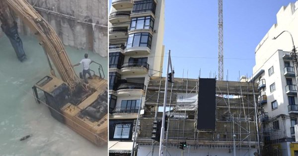 Stivala Oteli ve Çevre Binaların Temelleri Sağlamlaştırılıyor - BCA Açıklaması