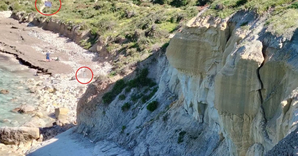Mellieħa Belediye Başkanı'ndan Imġiebaħ Koyu Uyarısı: Kaya Düşmesi Riski