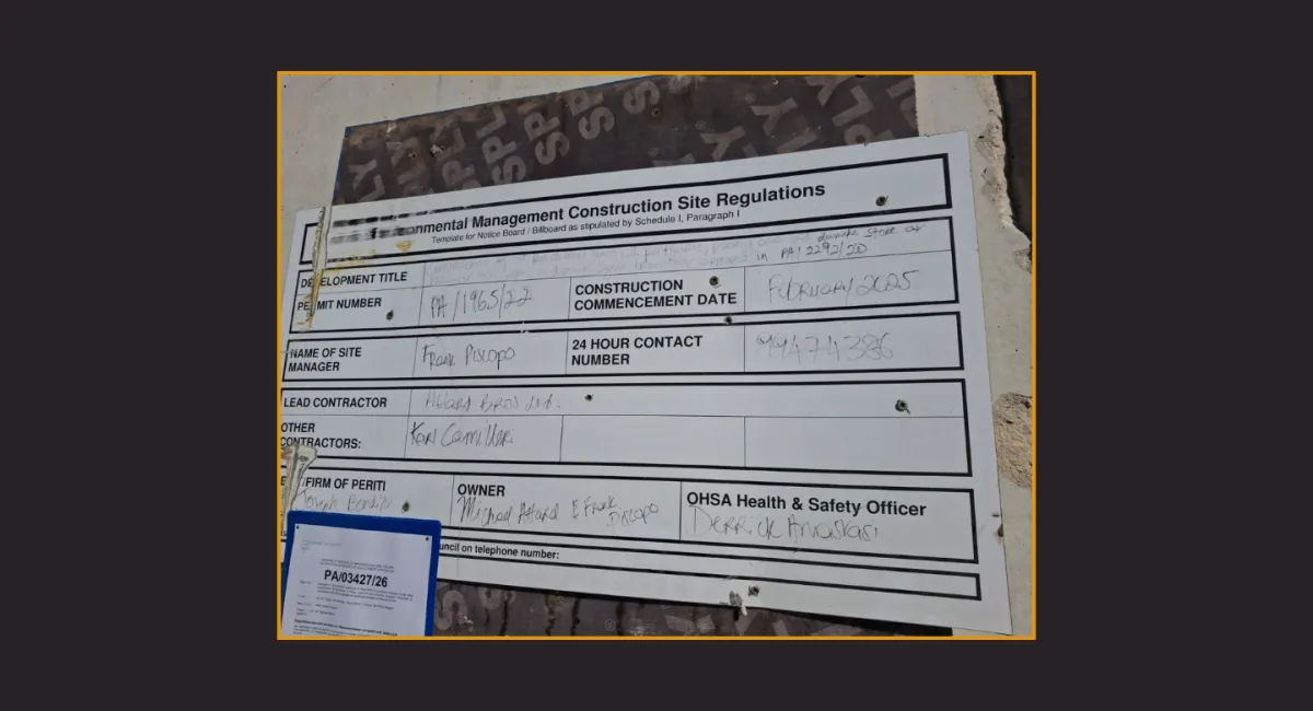 Büyük Şirket, Xemxija'daki 'Güvensiz' Hafriyat Çalışmalarına Yanıt Vermiyor