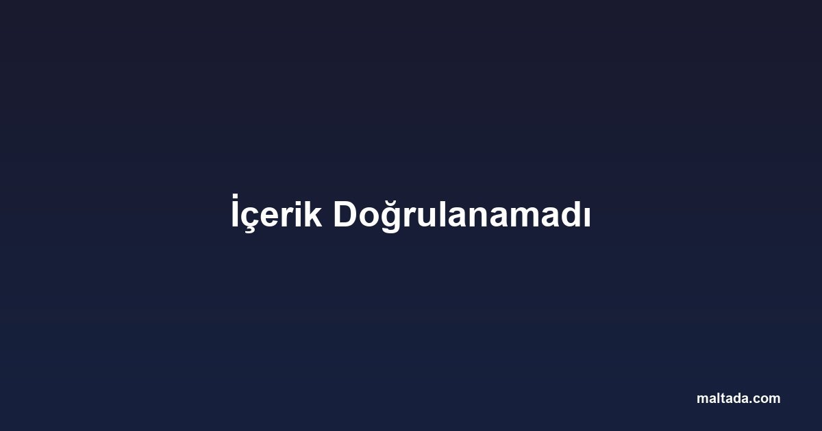 İçerik Doğrulanamadı