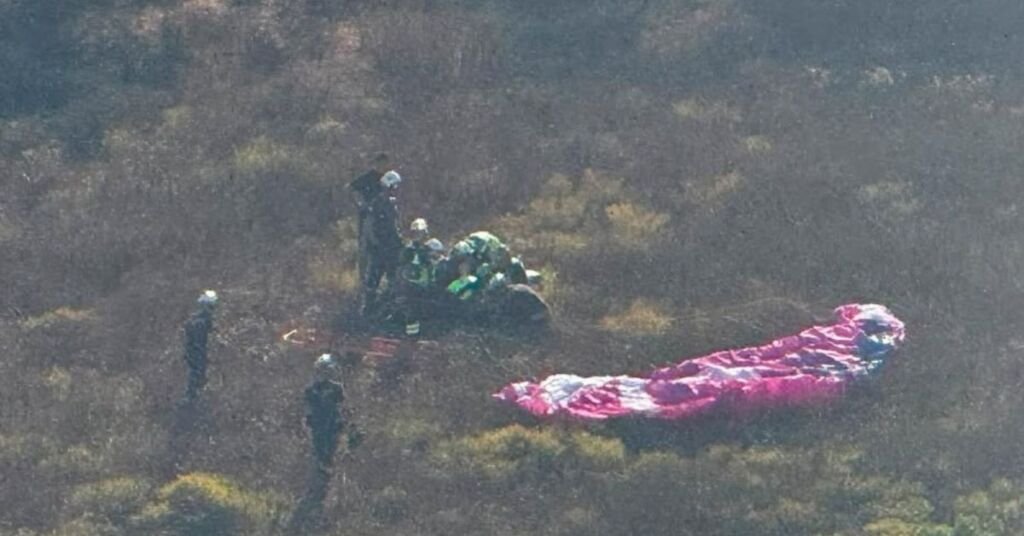CPD, Dingli Yamaç Paraşütü Kurtarmasından Fotoğrafları Yayınladı