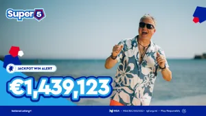 Super5 Jackpot Cuma Çekilişinde Kazanıldı: Ulusal Piyangonun İkinci En Büyük Tekli Kazananı