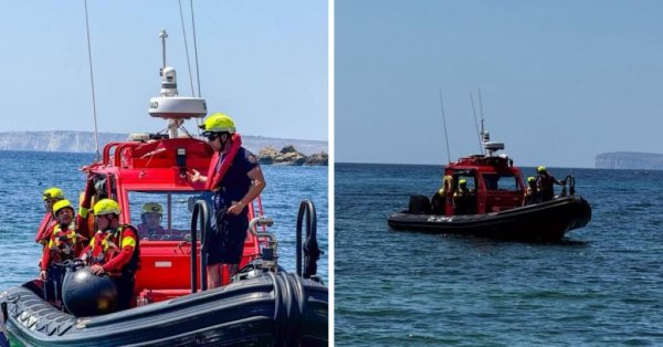 Ta' Marija Mağarası Yakınlarında Mahsur Kalan Üç Kişi Kurtarıldı
