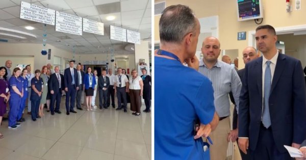 Sağlık Bakanı Ian Borg, Mater Dei Ziyaretinde Hastalar ve Personelle Buluştu