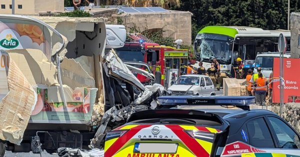 Malta Public Transport: Mosta'daki kazada ağır yaralanan otobüs şoförünün kusuru yok