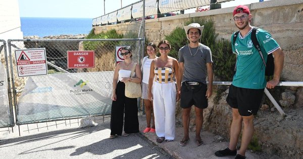 Fırtınanın Vurduğu Għar Lapsi Yaz Boyunca Kapalı Kalıyor