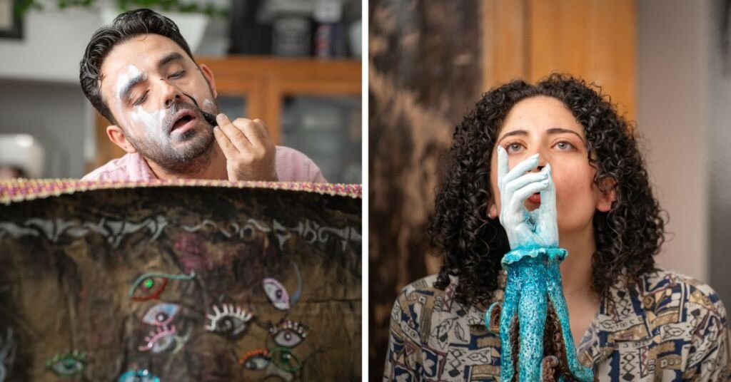 Valletta'da Sanat ve Tiyatro 'Unblinking' Sergisinde Buluşuyor