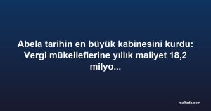Abela tarihin en büyük kabinesini kurdu: Vergi mükelleflerine yıllık maliyet 18,2 milyon euro