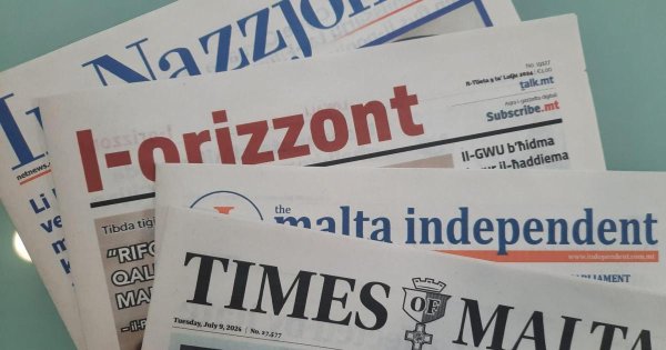 Malta Gazetelerinin Ön Sayfaları - 17 Haziran 2026