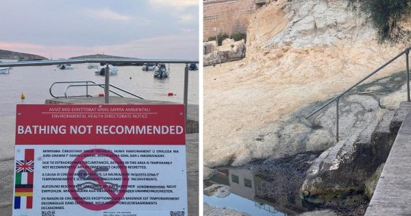 St Paul's Körfezi'ndeki Popüler Yüzme Noktası Kanalizasyon Taşması Nedeniyle Kapatıldı