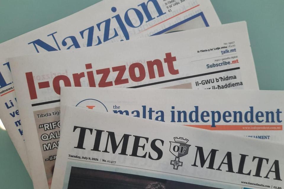 Malta gazeteleri