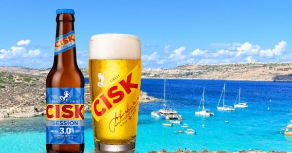Cisk Session ile Tanışın: Farsons'ın Yeni Düşük Alkollü Lager Birası