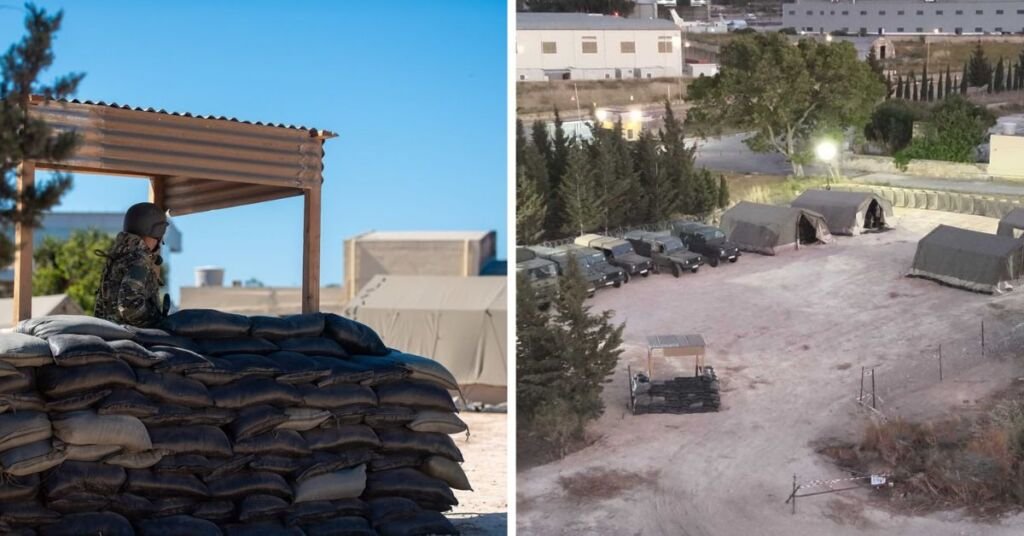 Malta Silahlı Kuvvetleri İstihkam Birimi Moloz Dolu Araziyi Tam Donanımlı Askeri Üsse Dönüştürdü