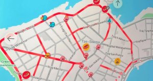 Sliema'da Bayram Trafiği: Bir Blokluk Yol İki Saat Sürdü