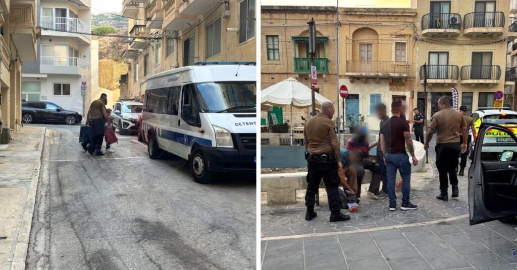 Gozo'da Düzensiz Yaşayan 31 Kişi Polis Tarafından Gözaltına Alındı