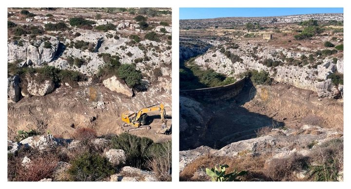 MRU, Mgarr ix Xini Vadisi'ndeki Çalışmalarla İlgili ERA'ya Endişelerini Bildirdi