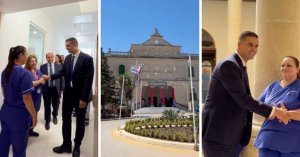 Ian Borg, Sağlık Bakanı Olarak Mount Carmel Hastanesi'ni Ziyaret Etti