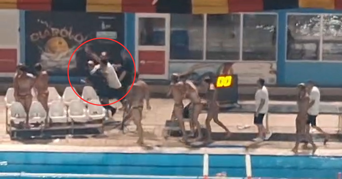 San Ġiljan Taraftarları Su Topu Maçı Sonrası Hakeme Cisim Fırlattı