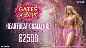 Meridianbet Gates of Love: Heartbeat Challenge ile 2.500 Euro Ödül Havuzu