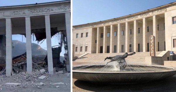 Bolzano Adliyesi'nin Dörtte Biri Çöktü, Üç Kişi Son Anda Kurtuldu