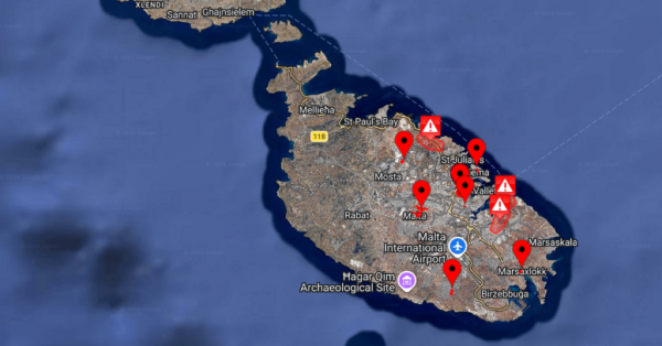 Malta'da Elektrik Kesintileri Sürüyor: Yeni Bölgeler de Etkilendi