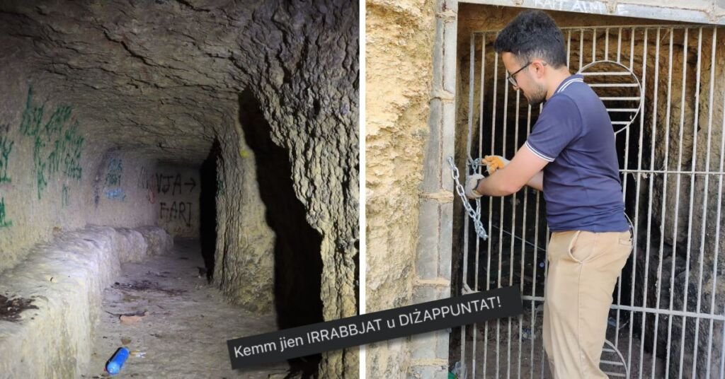 Luke Said, Nadur'daki Tarihi Sığınağa Yapılan Vandalizmi Kınadı