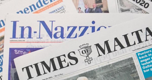 Malta Gazetelerinin Bugünkü Manşetleri - 18 Temmuz 2026