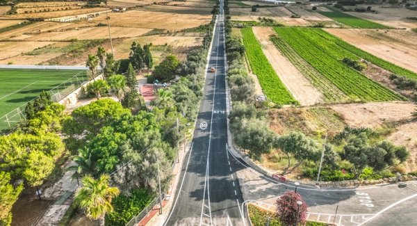 Sannat'taki Triq it-Tabib Anton Tabone Yolu Çalışmaları Tamamlandı