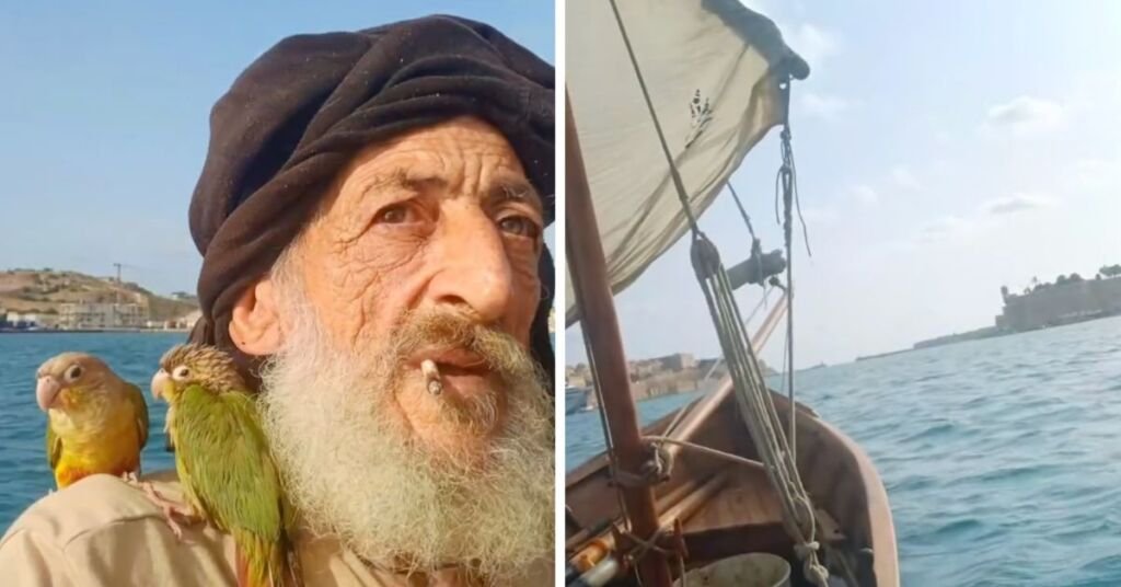 Maltalı Kayıkçı, Kuşlarıyla Grand Harbour'da Gezintisiyle Viral Oldu