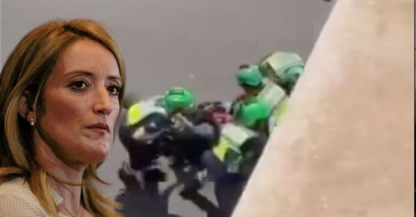 Her Üniformanın Ardında Bir İnsan Var: Roberta Metsola'dan Yaralı Polislere Destek