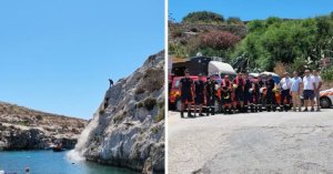 Tehlikeli Kaya Mġarr ix-Xini'den Güvenlik Operasyonuyla Kaldırıldı