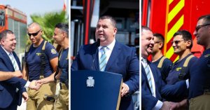 Malta'daki Tüm Sivil Koruma İtfaiyecileri Uluslararası Sertifika Aldı
