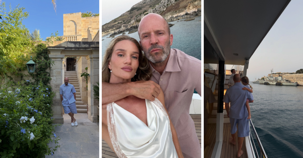 Jason Statham Malta'da Doğum Gününü Kutladı, Eşi Duygusal Bir Aile Paylaşımı Yaptı