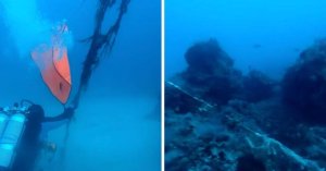 Żibel, Buġibba Deniz Tabanından Üç Hayalet Ağ ve Bir Çapa Çıkardı