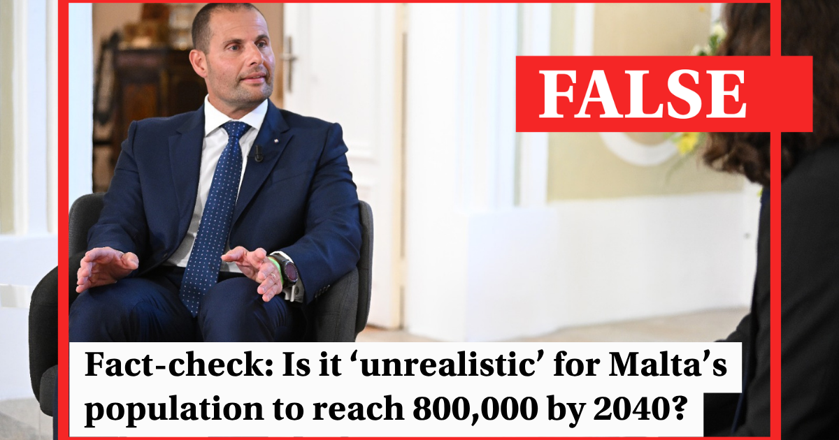 Doğruluk Kontrolü: Malta'nın Nüfusunun 2040'a Kadar 800 Bine Ulaşması 'Gerçekçi Değil' mi?
