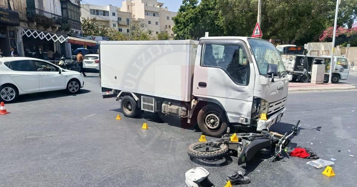 Birkirkara'da Motosiklet Kazası: 28 Yaşındaki Sürücü Ağır Yaralandı