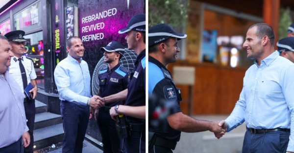 Başbakan Paceville'deki Yeni Polis Ekibini Ziyaret Etti, Hükümet Daha Güvenli Sokaklar Sözü Verdi